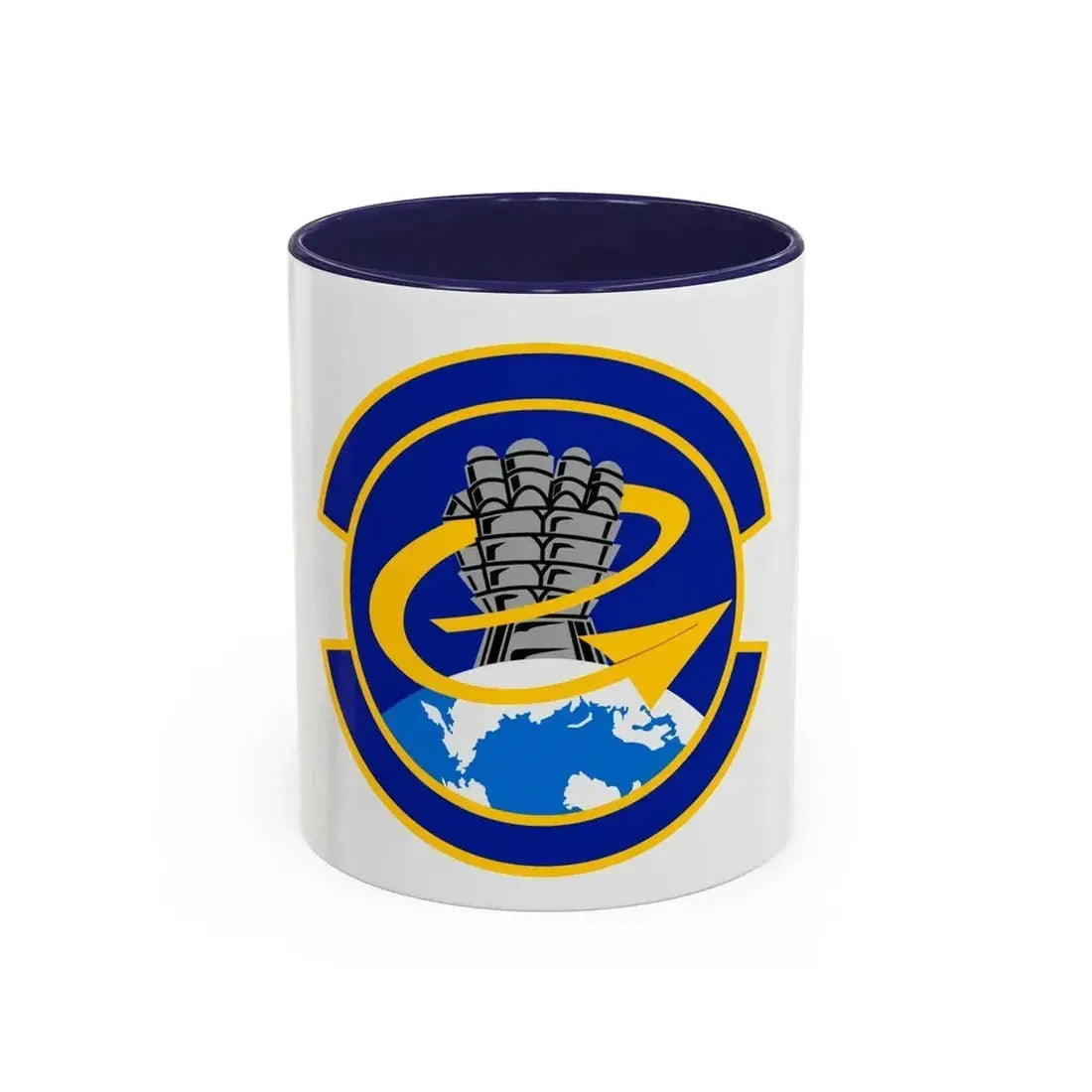 341 Force Support Squadron AFSPC (U.S. Air Force) Accent Coffee Mug 11oz Navy - Go Mug Yourself