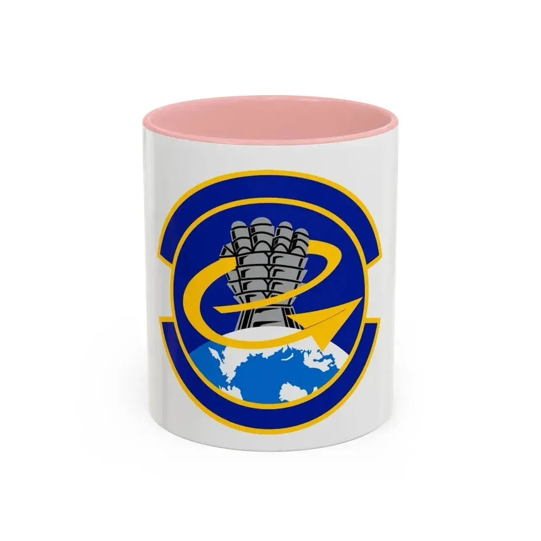 341 Force Support Squadron AFSPC (U.S. Air Force) Accent Coffee Mug 11oz Pink - Go Mug Yourself