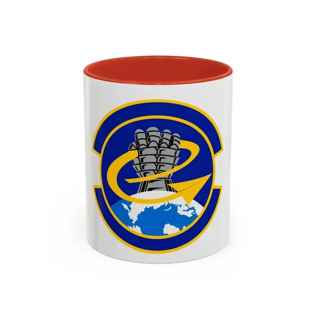 341 Force Support Squadron AFSPC (U.S. Air Force) Accent Coffee Mug 11oz Red - Go Mug Yourself