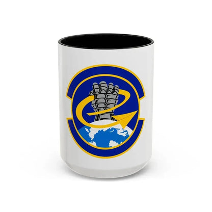 341 Force Support Squadron AFSPC (U.S. Air Force) Accent Coffee Mug 15oz Black - Go Mug Yourself