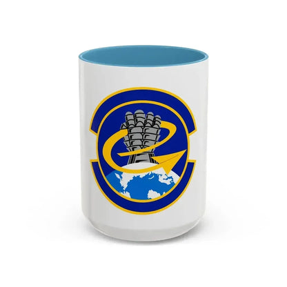341 Force Support Squadron AFSPC (U.S. Air Force) Accent Coffee Mug 15oz Light Blue - Go Mug Yourself