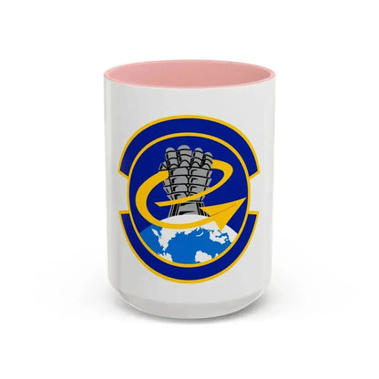 341 Force Support Squadron AFSPC (U.S. Air Force) Accent Coffee Mug 15oz Pink - Go Mug Yourself