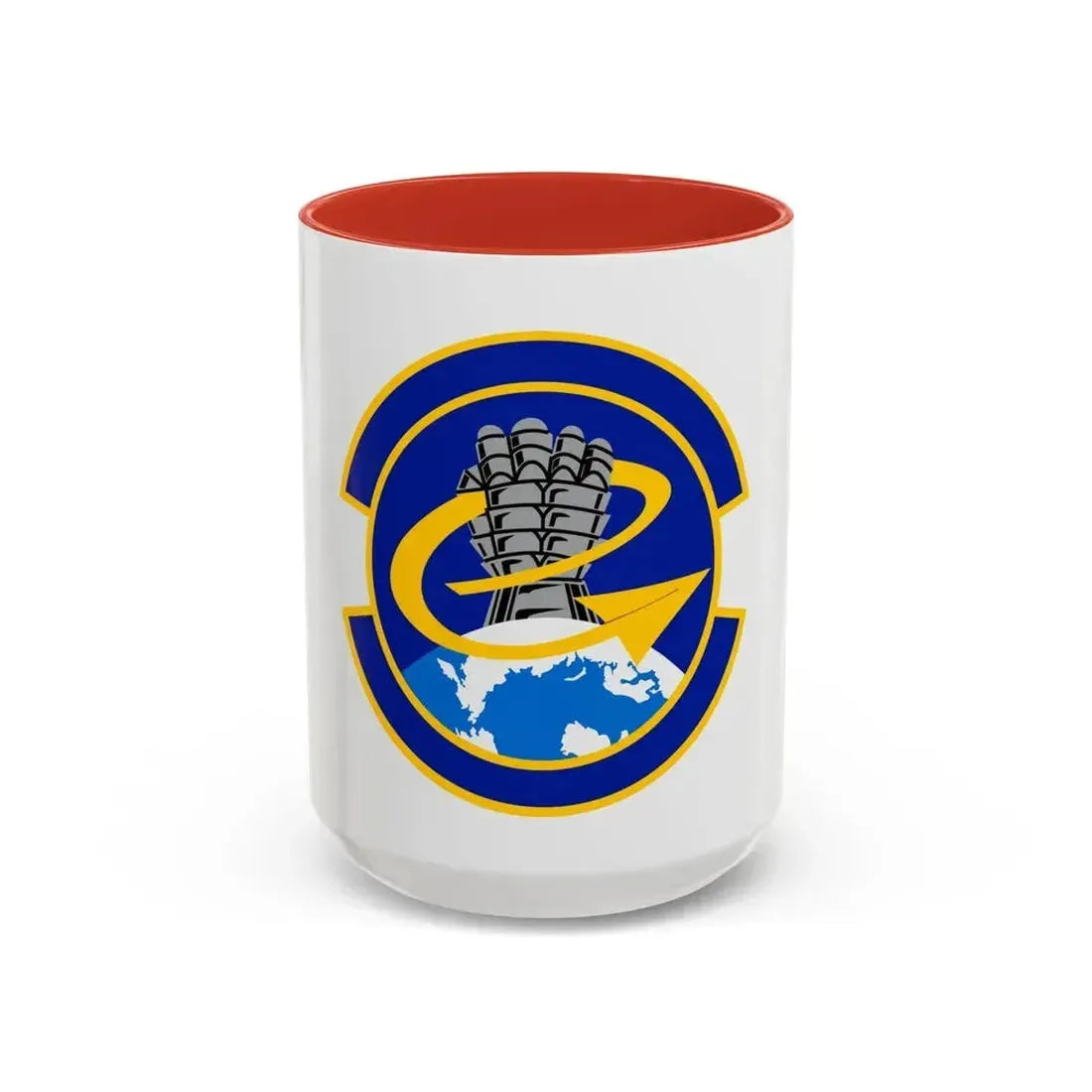 341 Force Support Squadron AFSPC (U.S. Air Force) Accent Coffee Mug 15oz Red - Go Mug Yourself