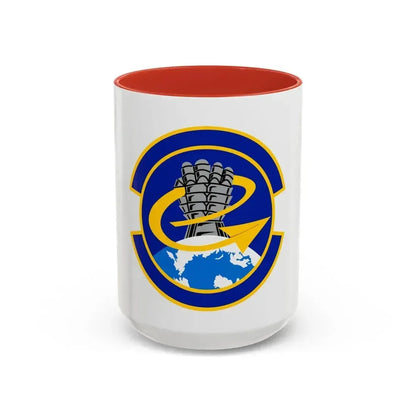 341 Force Support Squadron AFSPC (U.S. Air Force) Accent Coffee Mug 15oz Red - Go Mug Yourself