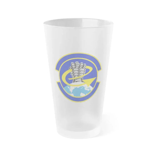 341 Force Support Squadron AFSPC (U.S. Air Force) Frosted Pint Glass 16oz Default Title - Go Mug Yourself