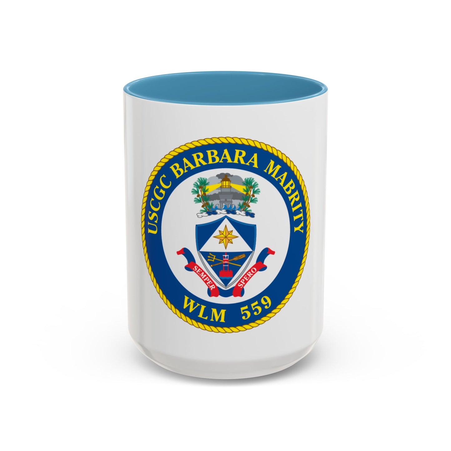 USCGC Barbara Mabrity WLM 559 (U.S. Coast Guard) Accent Coffee Mug