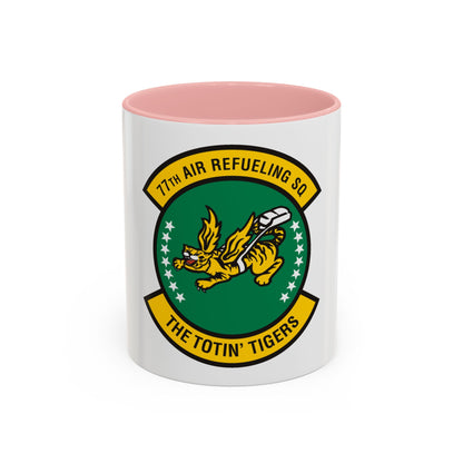 77 Air Refueling Squadron AFRC (U.S. Air Force) Accent Coffee Mug
