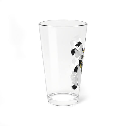 Coat of Arms of William Clarkson (United States) (Coat of Arms) Pint Glass 16oz