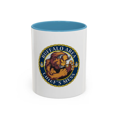 USCG Buffalo Area Cheifs Mess (U.S. Coast Guard) Accent Coffee Mug
