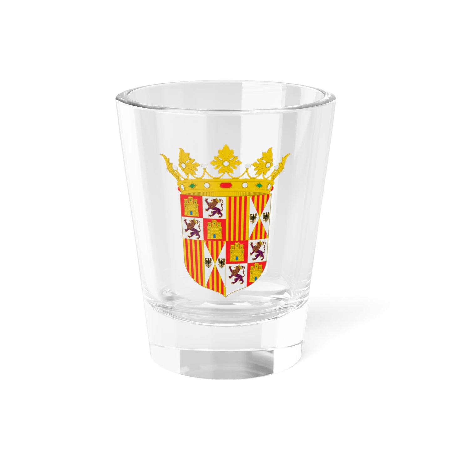 Escudo de los reyes Católicos (Spain) (Coat of Arms) Shot Glass 1.5oz