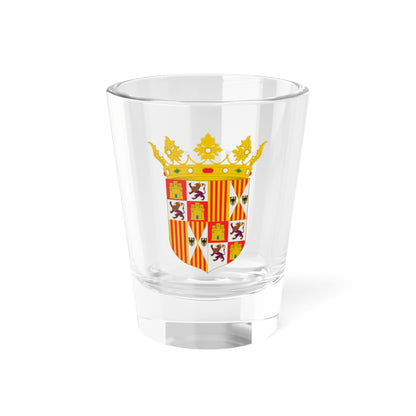 Escudo de los reyes Católicos (Spain) (Coat of Arms) Shot Glass 1.5oz