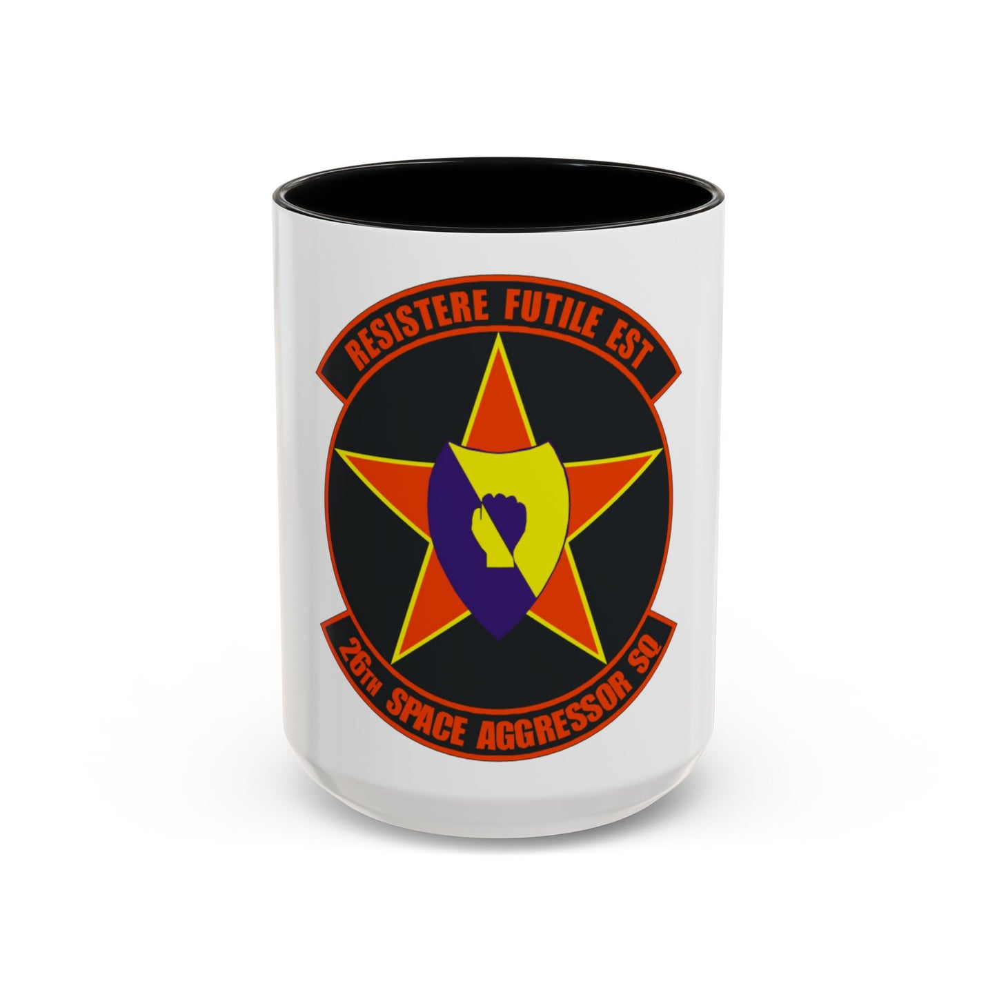 26th Space Aggressor Squadron (U.S. Air Force) Accent Coffee Mug