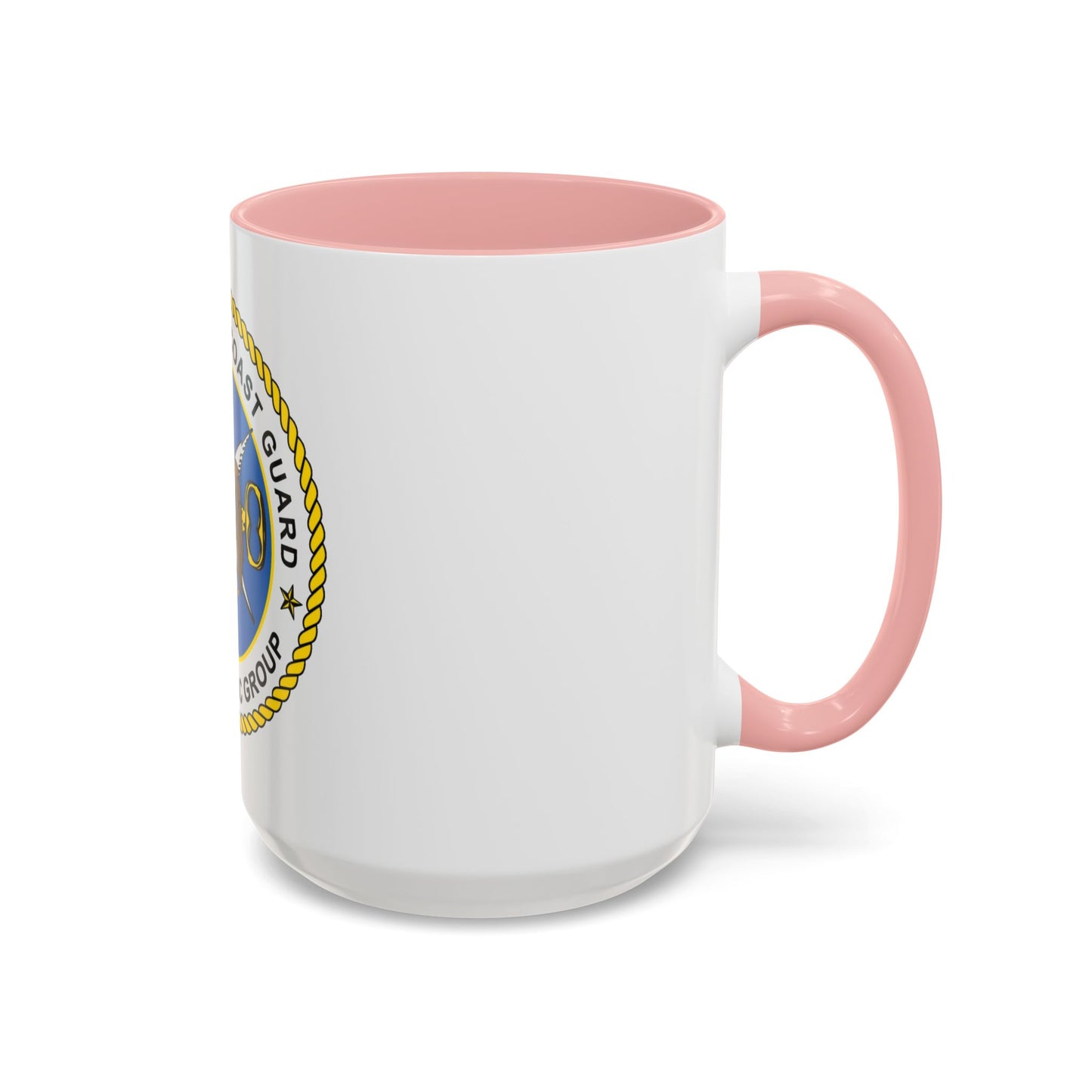 USCG Cryptologic Group (U.S. Coast Guard) Accent Coffee Mug
