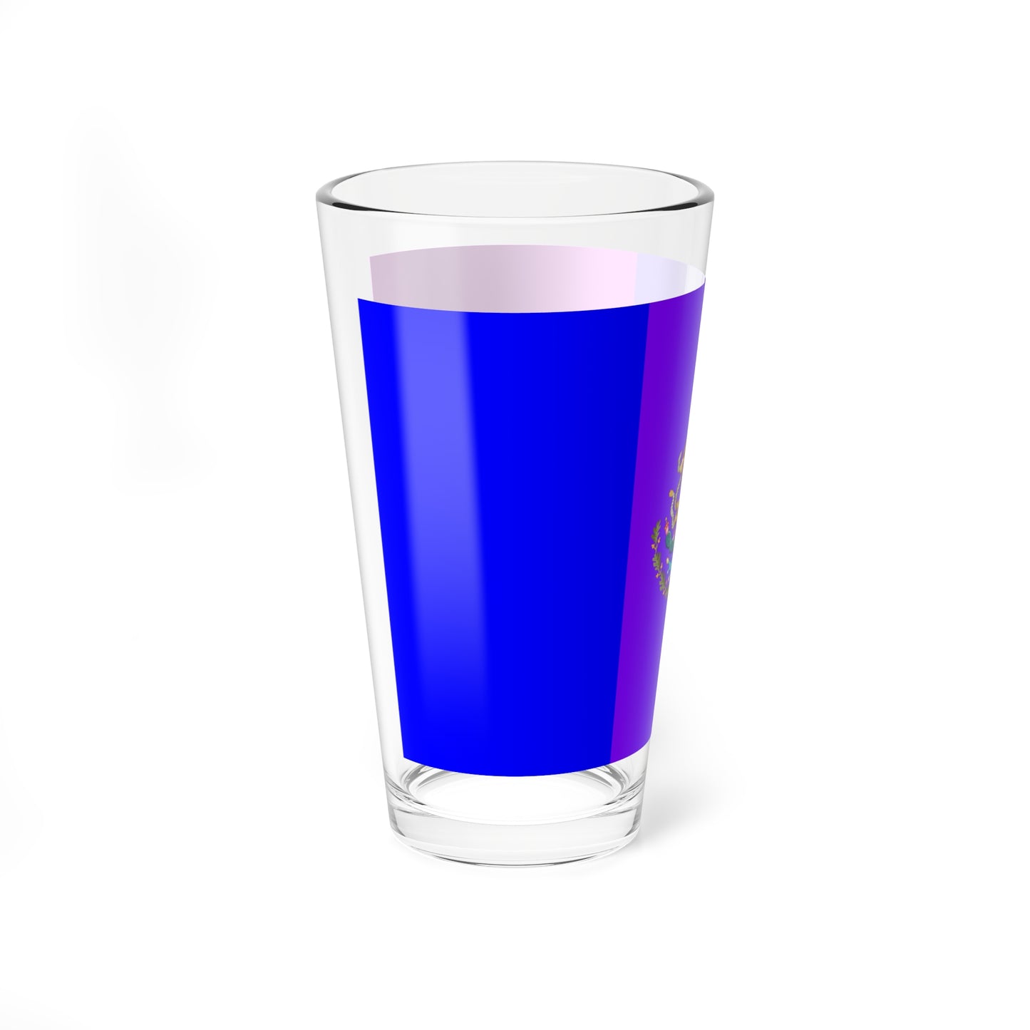Bisexual Pride Flag of Mexico (Mexico) Pint Glass 16oz