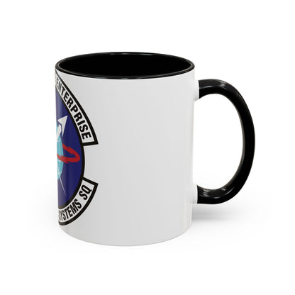 643d Electronic Systems Squadron (U.S. Air Force) Accent Coffee Mug