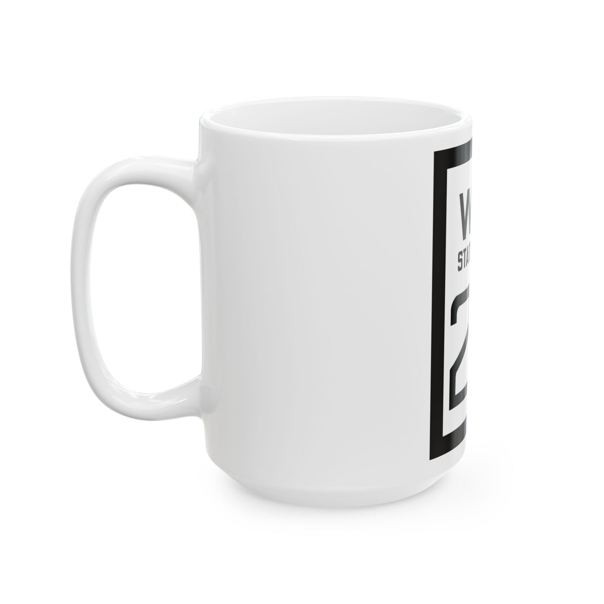 WV-20 1922 (Virginia) (Road Sign) White Coffee Mug-Go Mug Yourself
