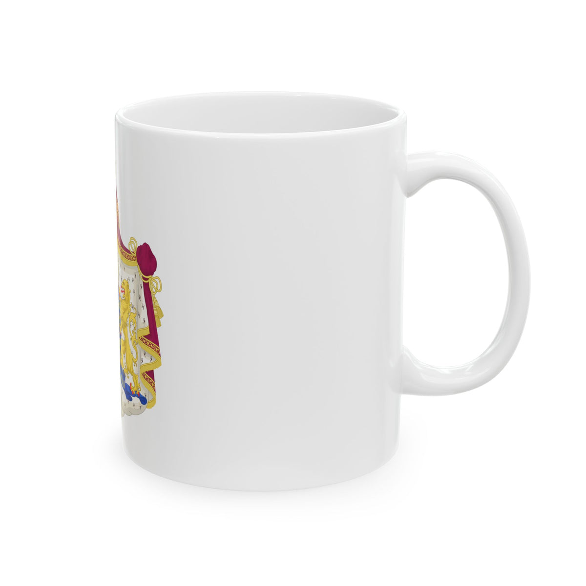 Royal coat of arms of the Netherlands - White Coffee Mug