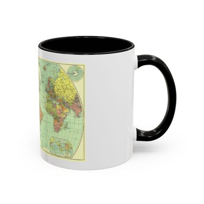 World Map (1932) (Map) Accent Coffee Mug