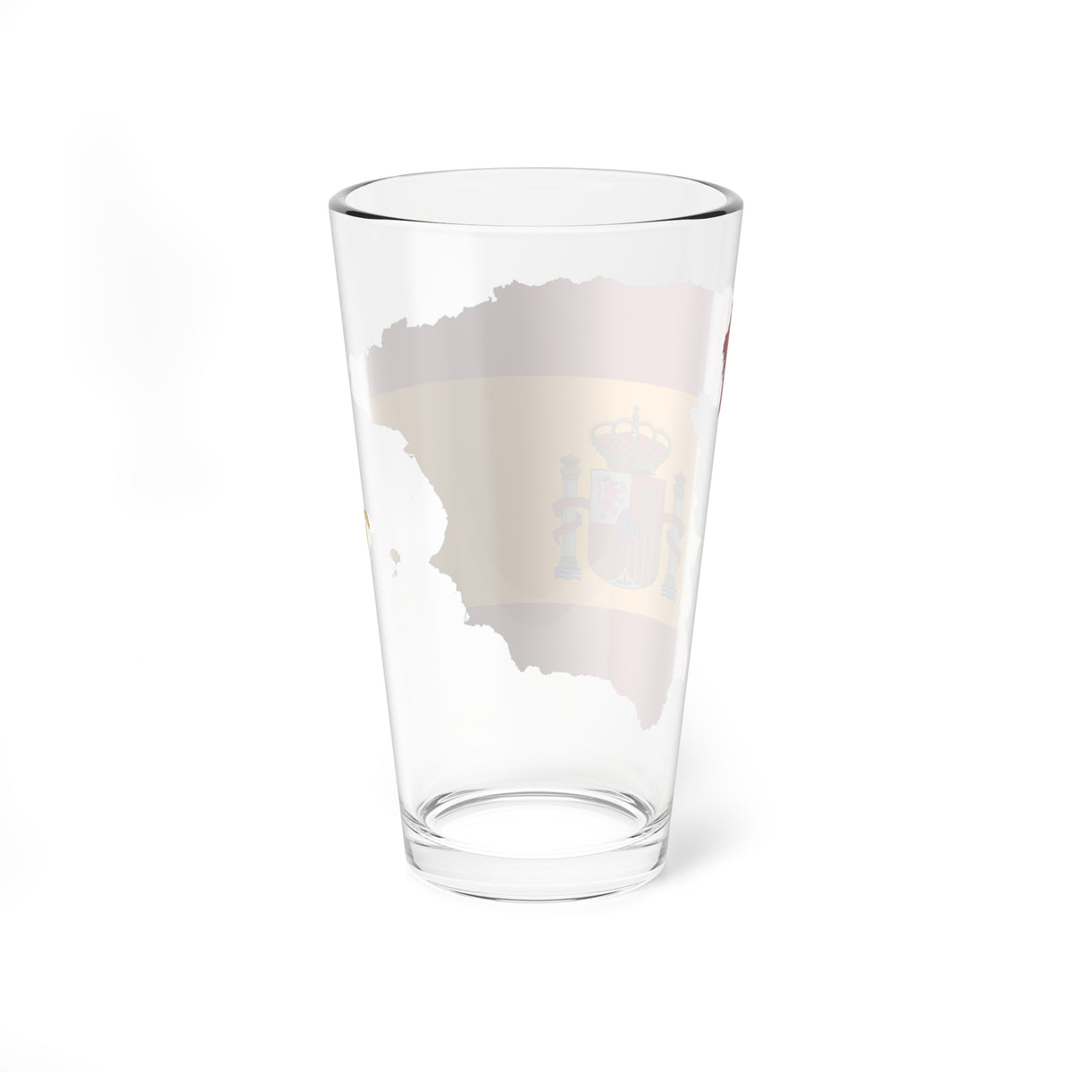Spain-Flagmap (Spain) Pint Glass 16oz