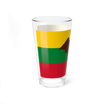 Bandera de Maroa Amazonas (Venezuela) Pint Glass 16oz