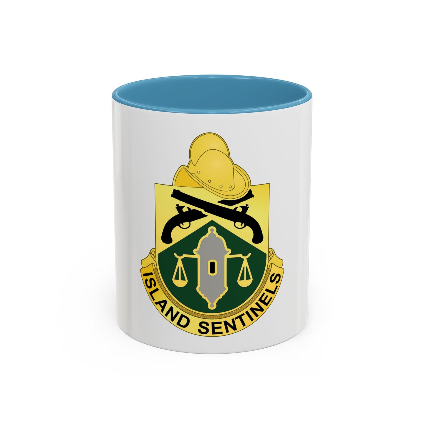 124 Military Police Battalion (U.S. Army) Accent Coffee Mug