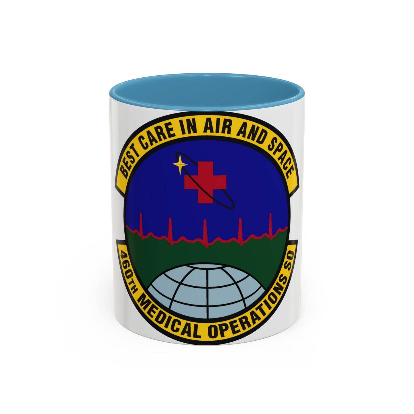 460th Medical Operations Squadron (U.S. Air Force) Accent Coffee Mug