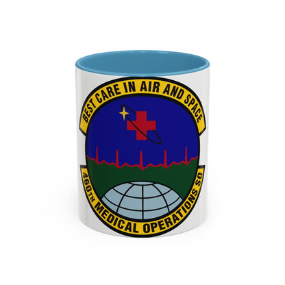 460th Medical Operations Squadron (U.S. Air Force) Accent Coffee Mug