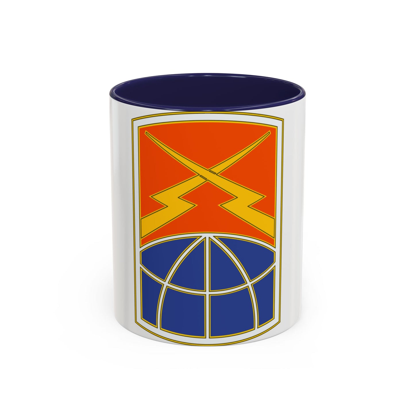 160 Signal Brigade 3 (U.S. Army) Accent Coffee Mug