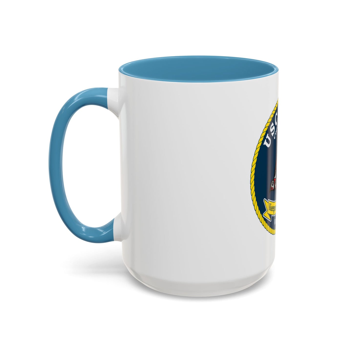 USCG FIR WLB 213 (U.S. Coast Guard) Accent Coffee Mug