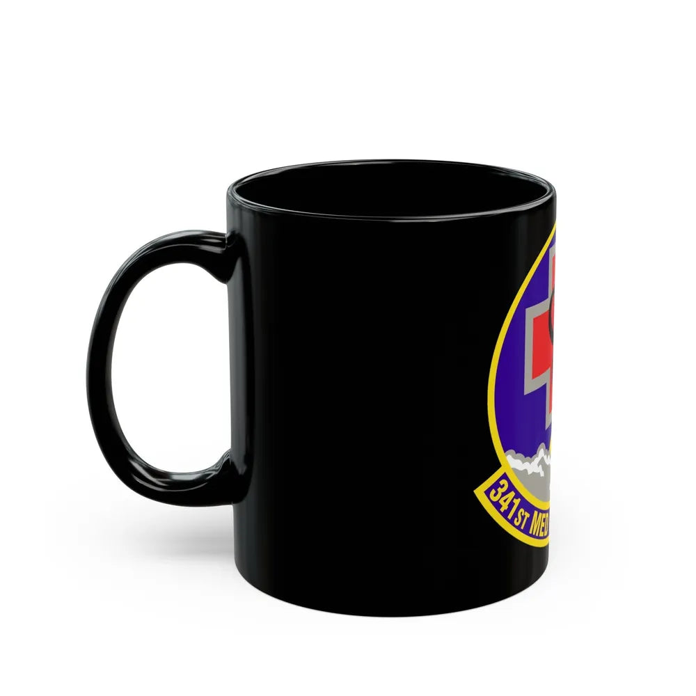 341st Medical Operations Squadron (U.S. Air Force) Black Coffee Mug-Go Mug Yourself