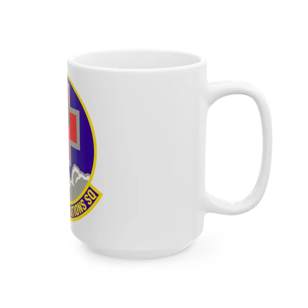 341st Medical Operations Squadron (U.S. Air Force) White Coffee Mug-Go Mug Yourself