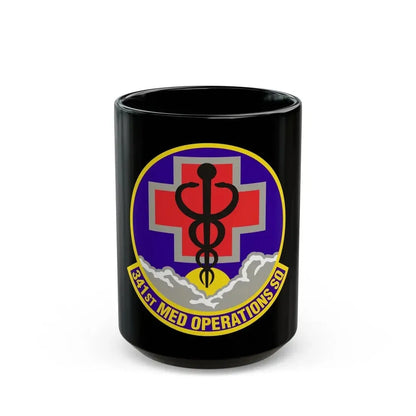 341st Medical Operations Squadron (U.S. Air Force) Black Coffee Mug 15oz - Go Mug Yourself
