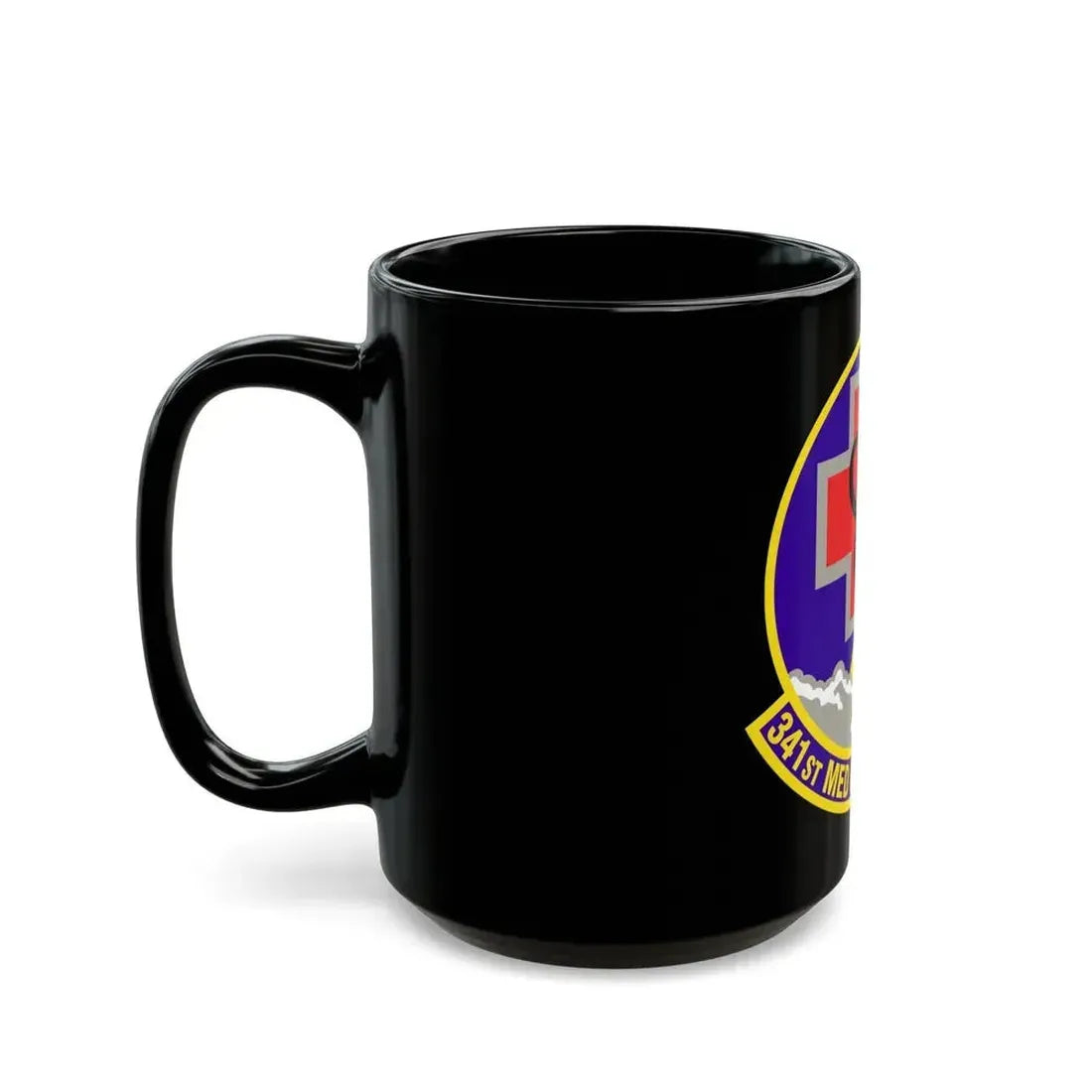341st Medical Operations Squadron (U.S. Air Force) Black Coffee Mug - Go Mug Yourself