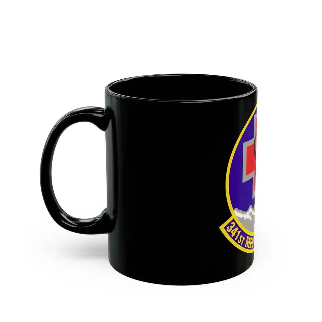 341st Medical Operations Squadron (U.S. Air Force) Black Coffee Mug - Go Mug Yourself