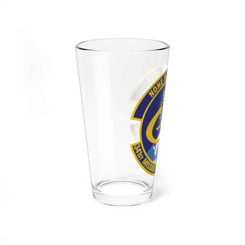 341st Mission Support Squadron (U.S. Air Force) Pint Glass 16oz-Go Mug Yourself