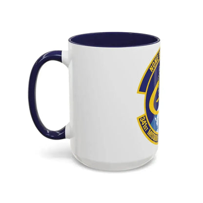 341st Mission Support Squadron (U.S. Air Force) Accent Coffee Mug - Go Mug Yourself
