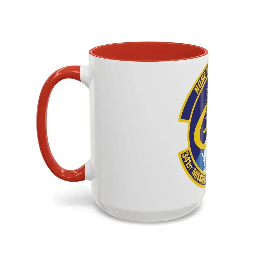 341st Mission Support Squadron (U.S. Air Force) Accent Coffee Mug - Go Mug Yourself
