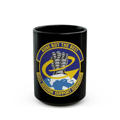 341st Mission Support Squadron (U.S. Air Force) Black Coffee Mug 15oz - Go Mug Yourself