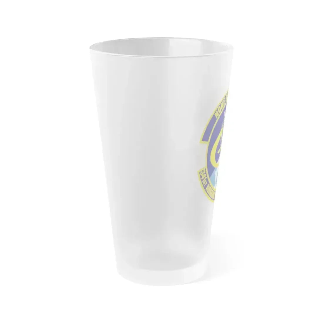 341st Mission Support Squadron (U.S. Air Force) Frosted Pint Glass 16oz - Go Mug Yourself