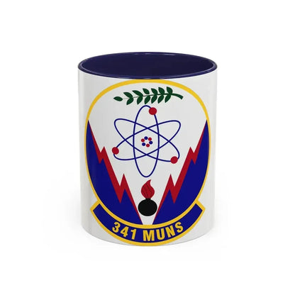 341st Munitions Squadron (U.S. Air Force) Accent Coffee Mug 11oz Navy - Go Mug Yourself
