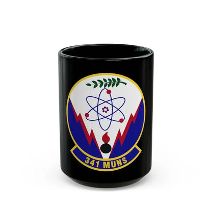 341st Munitions Squadron (U.S. Air Force) Black Coffee Mug 15oz - Go Mug Yourself