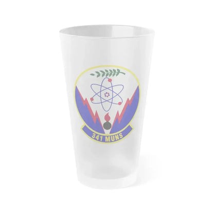 341st Munitions Squadron (U.S. Air Force) Frosted Pint Glass 16oz 16oz Frosted - Go Mug Yourself