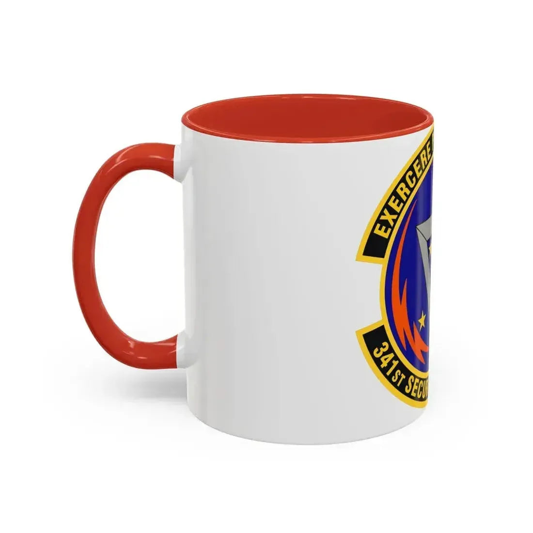 341st Security Support Squadron (U.S. Air Force) Accent Coffee Mug - Go Mug Yourself