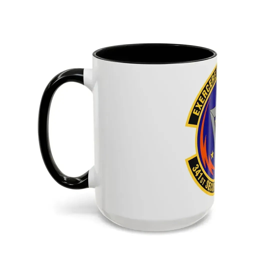 341st Security Support Squadron (U.S. Air Force) Accent Coffee Mug - Go Mug Yourself