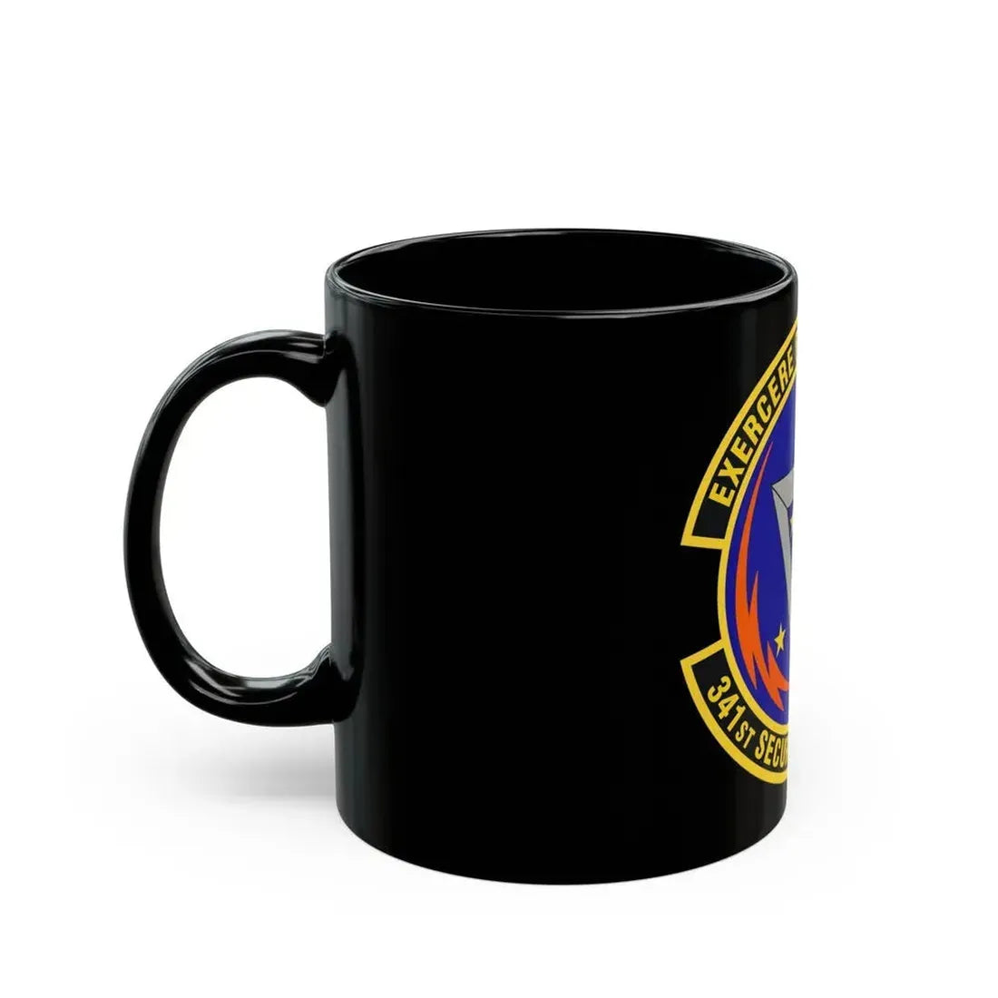 341st Security Support Squadron (U.S. Air Force) Black Coffee Mug - Go Mug Yourself
