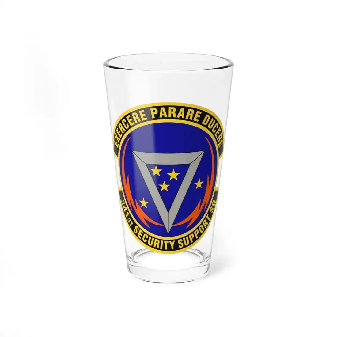 341st Security Support Squadron (U.S. Air Force) Pint Glass 16oz 16oz - Go Mug Yourself
