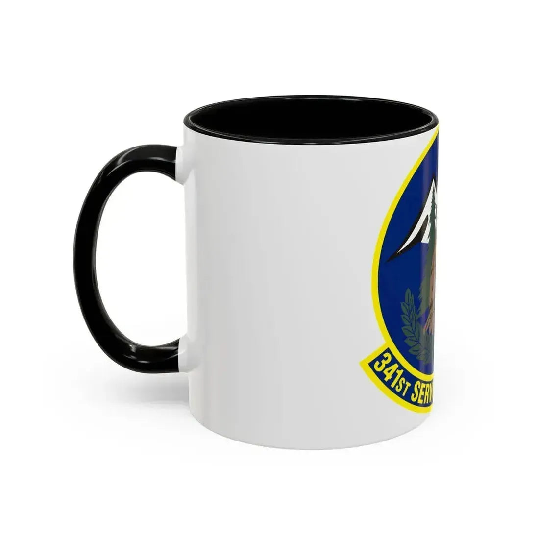 341st Services Squadron (U.S. Air Force) Accent Coffee Mug - Go Mug Yourself