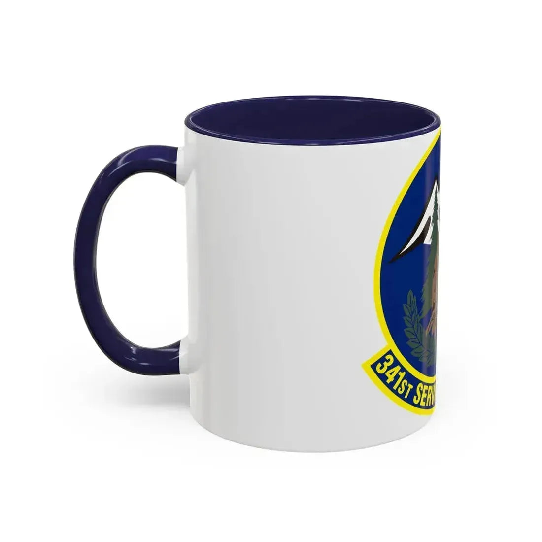 341st Services Squadron (U.S. Air Force) Accent Coffee Mug - Go Mug Yourself