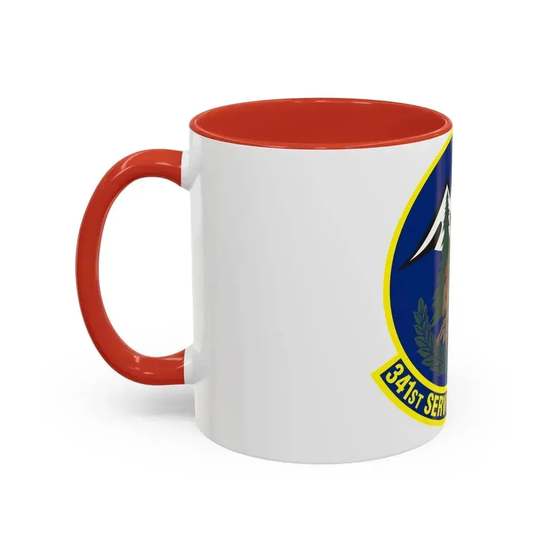 341st Services Squadron (U.S. Air Force) Accent Coffee Mug - Go Mug Yourself