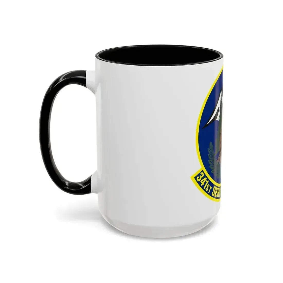 341st Services Squadron (U.S. Air Force) Accent Coffee Mug - Go Mug Yourself